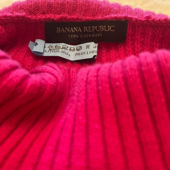 Banana Republic Cashmere Sz M - Picture 2 of 9
